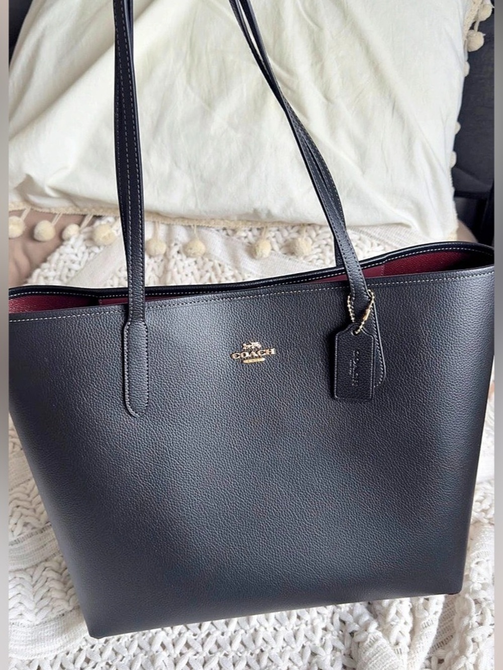 COACH City Tote Bag Black